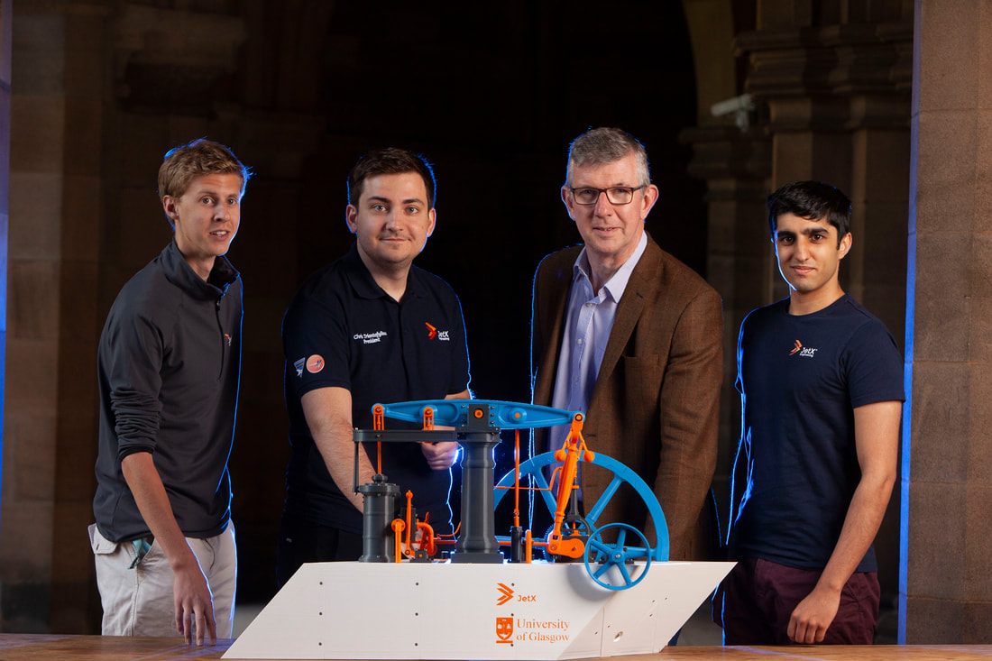 Team presents model