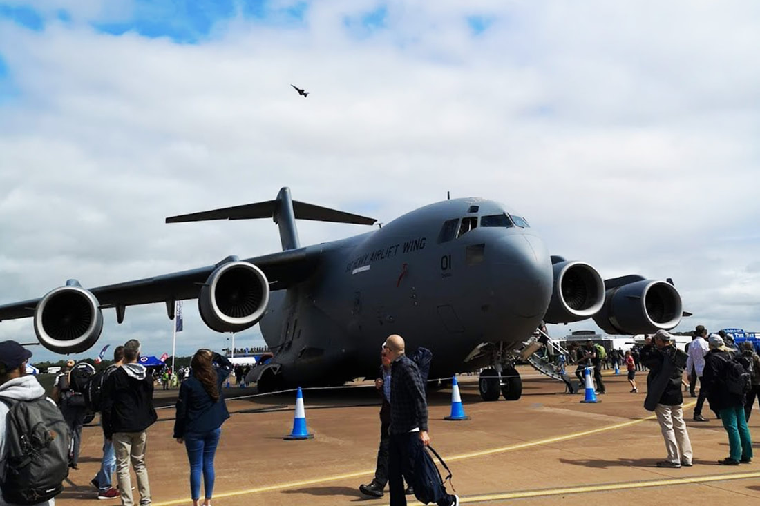 Aircraft Display at RIAT 2019